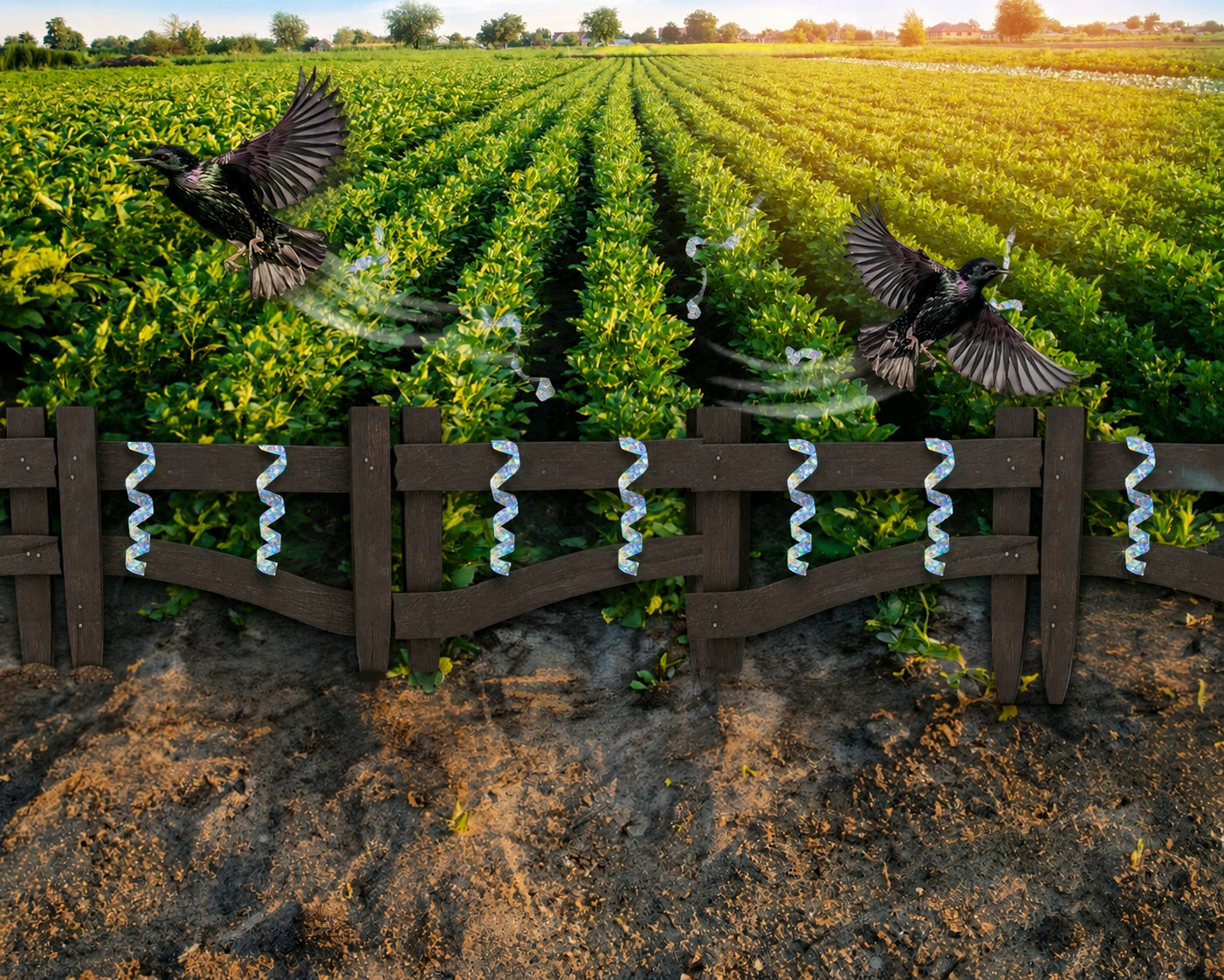REFLECTIVE TAPE TO REPEL PIGEON BIRDS STARLINGS UP TO 50 METERS Use Against birds