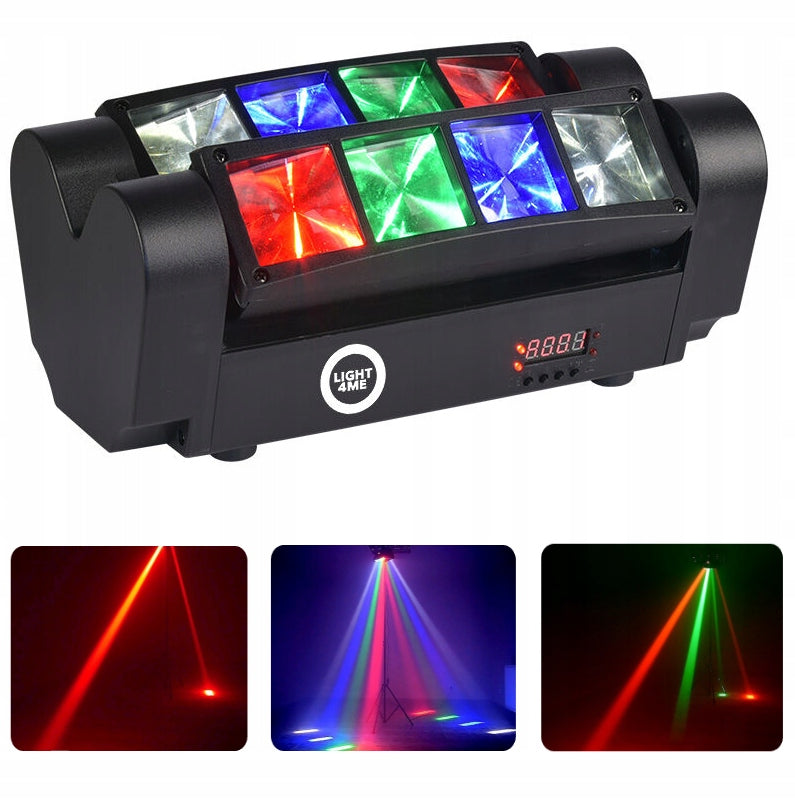 Lichteffekte Light4Me Spider MkII Trubo LED 
