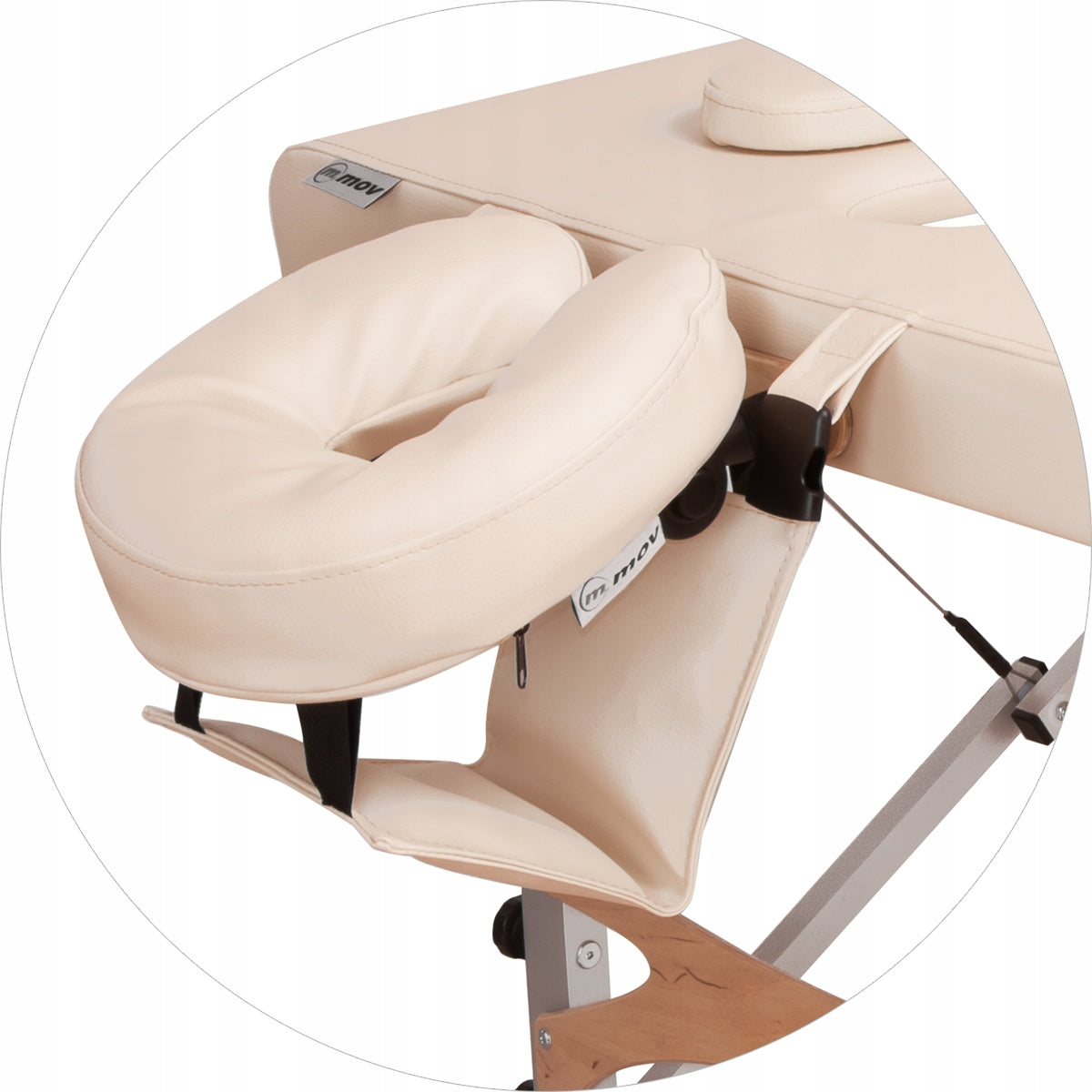 REFLEX PRO 80 ALU FROM M.O.V. PROFESSIONAL 3 SEG. TABLE MASSAGE BED STRONG Frame material aluminum