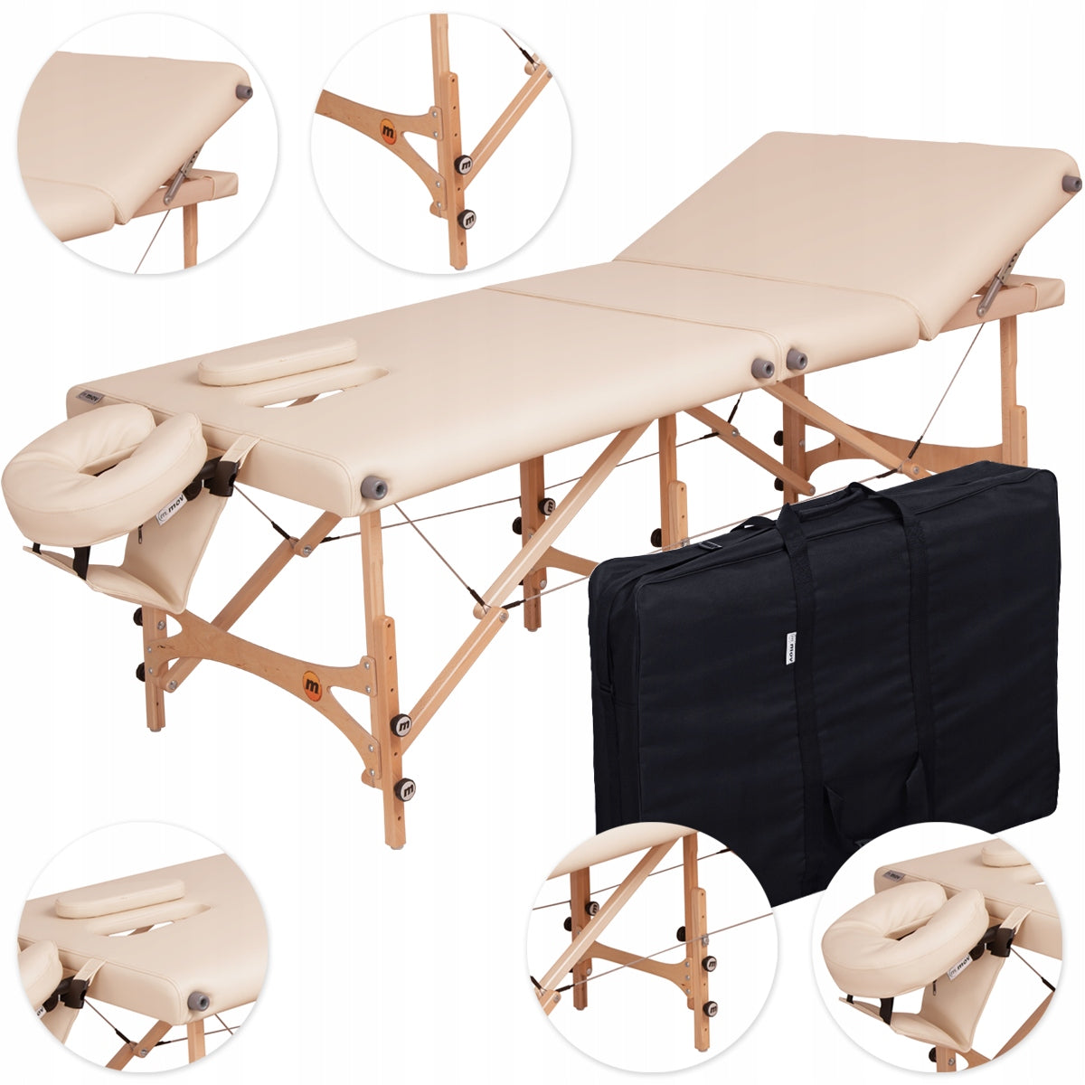 REFLEX PRO 80 ULTRA FROM M.O.V. PROFESSIONAL 3 SEG. TABLE MASSAGE BED PL!