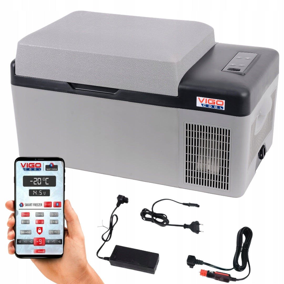 REFRIGERATOR COMPRESSOR TOURIST FREEZER 20L 12V 24V 230V VIGO COOL