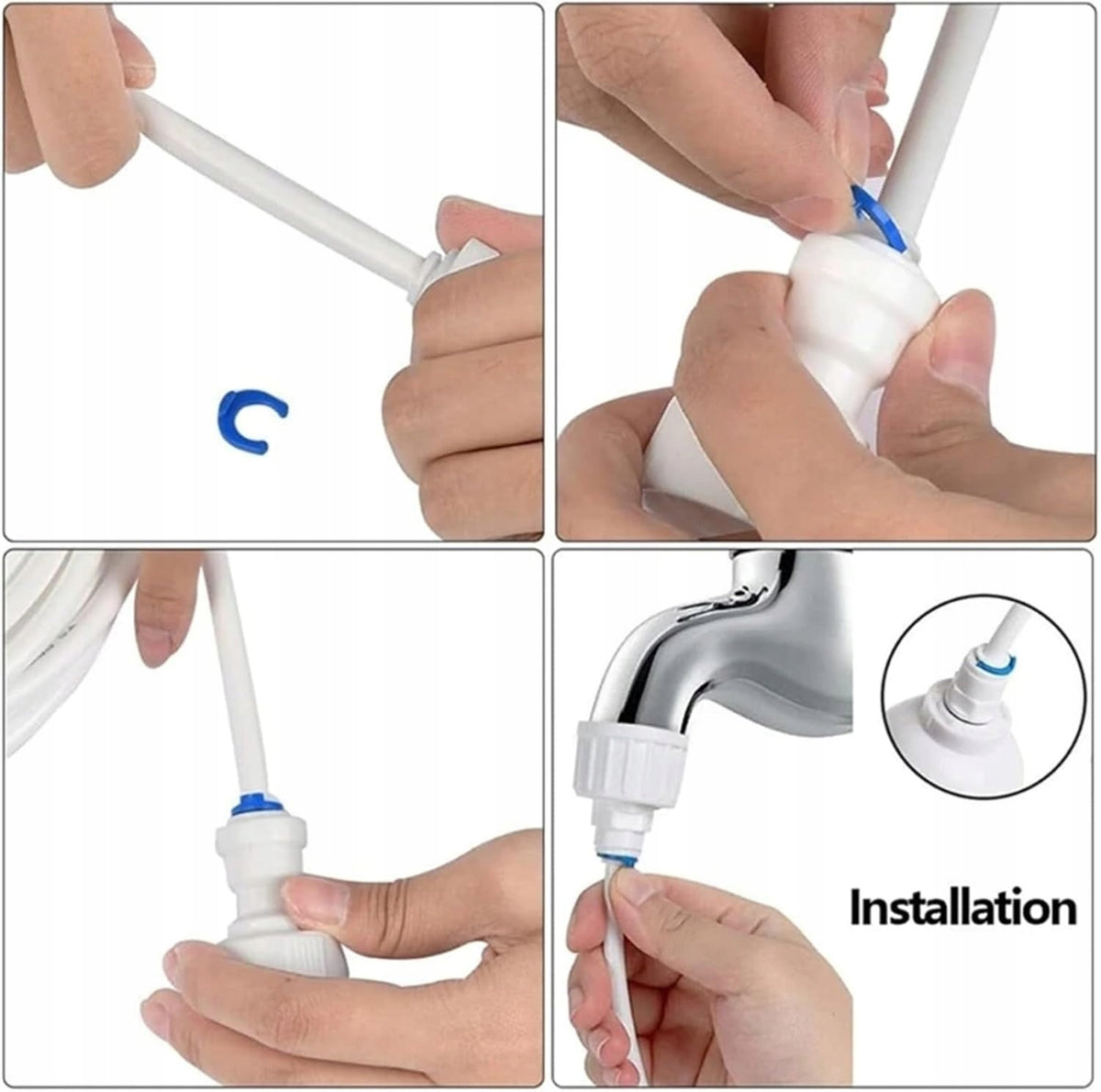 REFRIGERATOR WATER SUPPLY HOSE 15M 1/4" FITTING SET Brand no brand