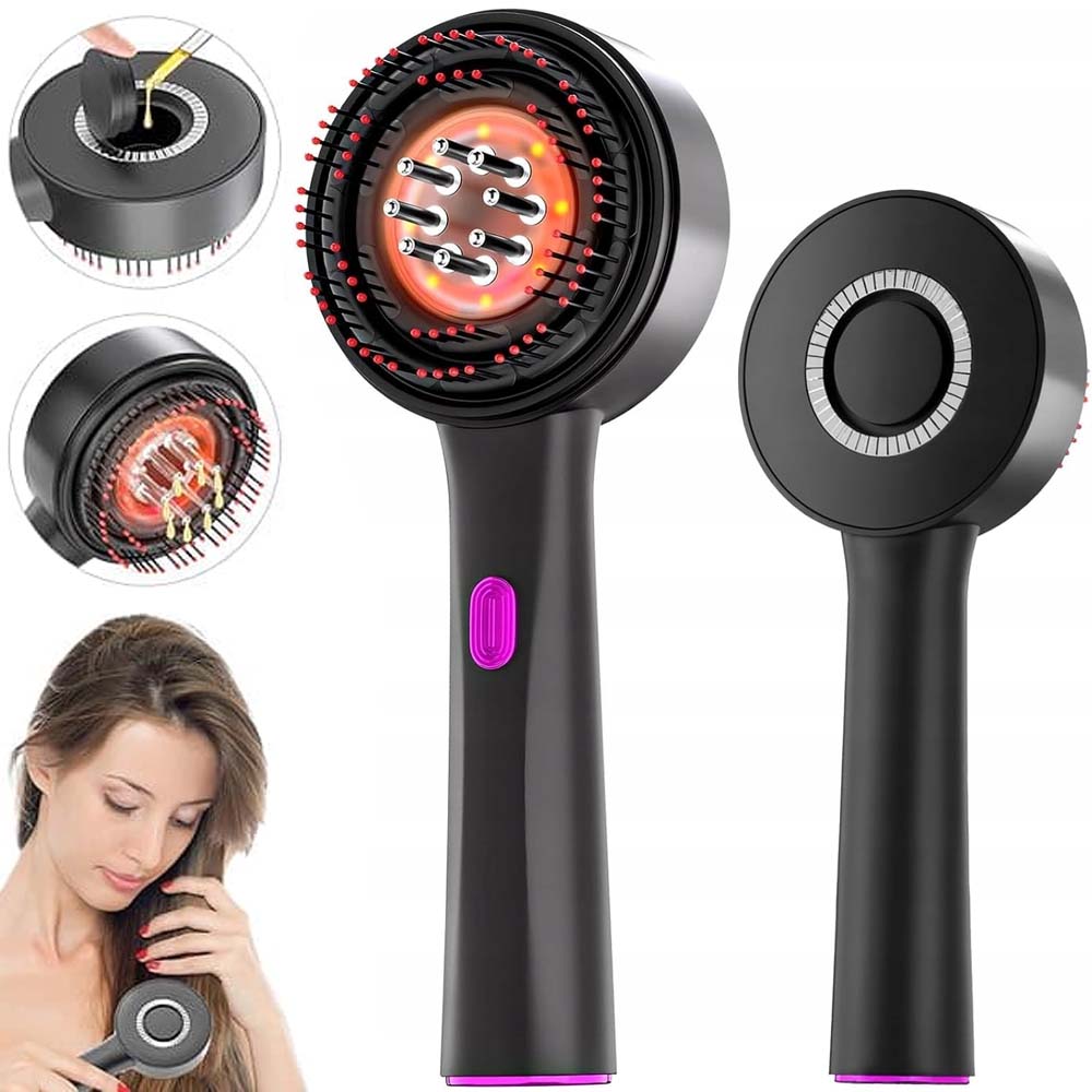 REGENERATING BRUSH SCALP MASSAGER LIGHT THERAPY HAIR GROWTH
