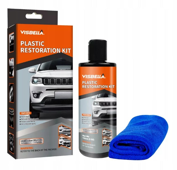 REGENERATION OF PLASTIC BUMPERS TIRE BLACK SET