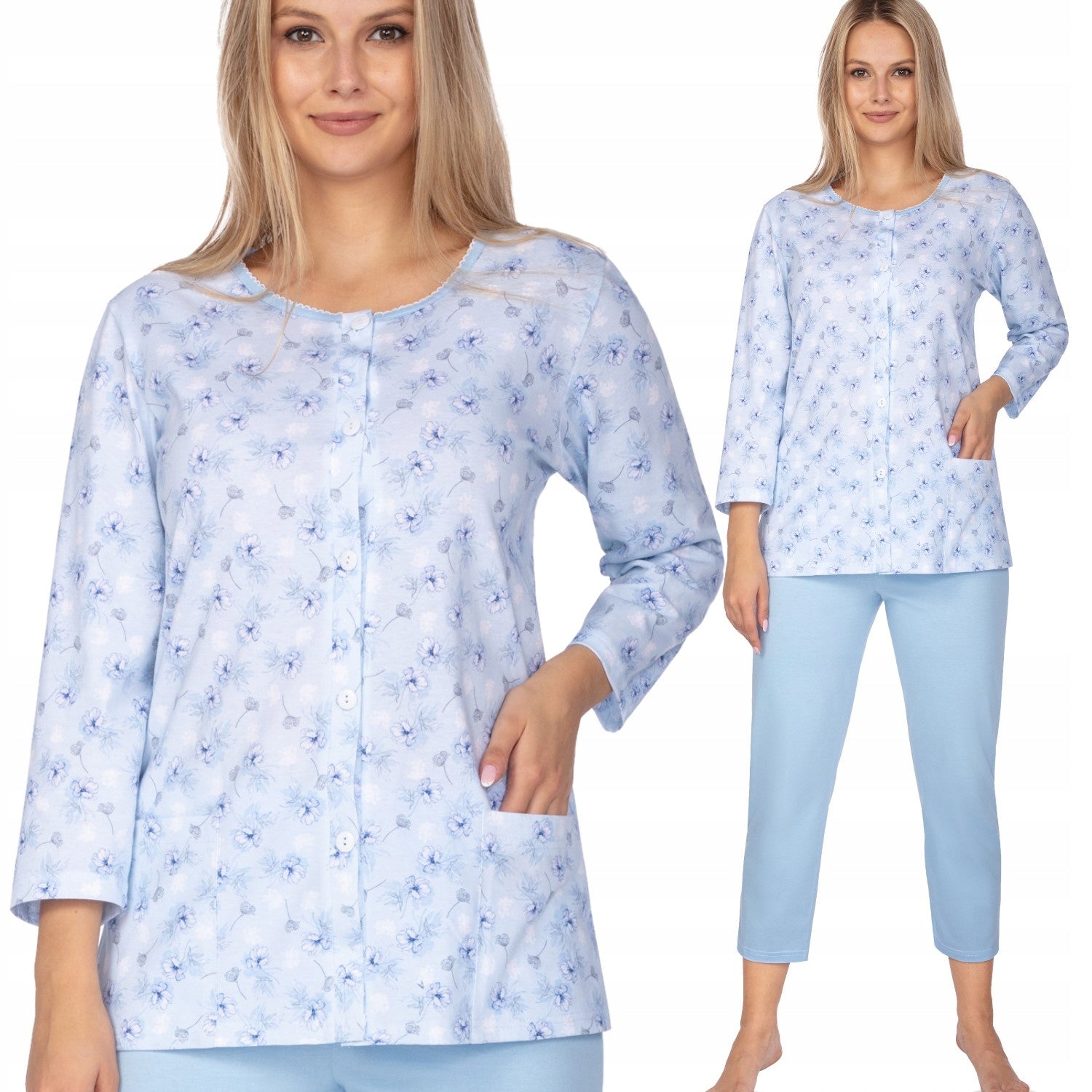 Pyjama für Damen 587764 5903142644512, blau 