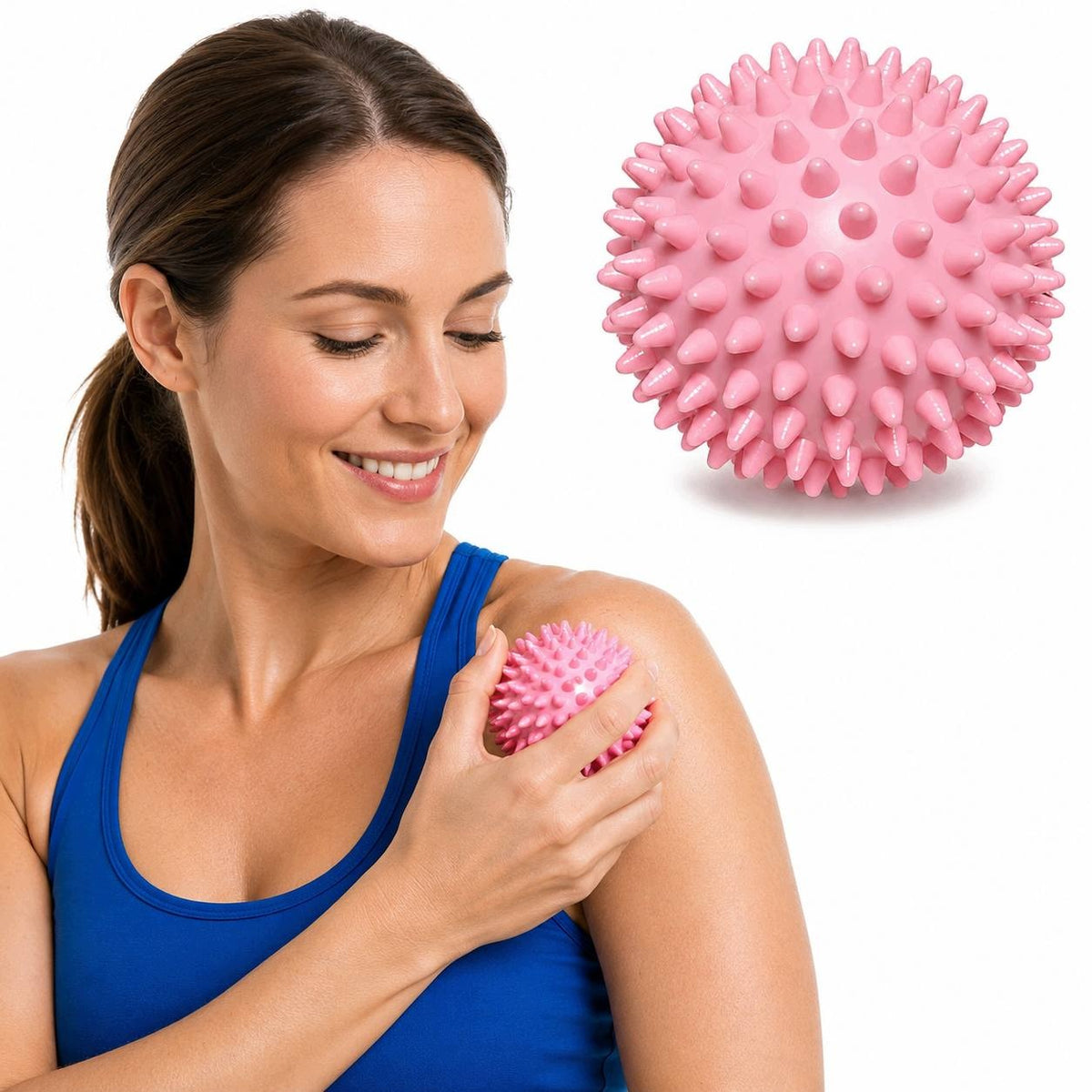 REHABILITATION BALL WITH SENSORY SPIKES FOR MASSAGE HARD