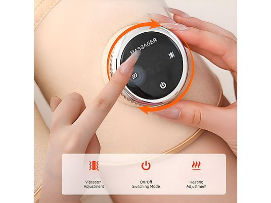 REHABILITATION KNEE MASSAGER SHOULDER ELBOW 40-60°C BAND HEATING VIBRATION Brand Altera