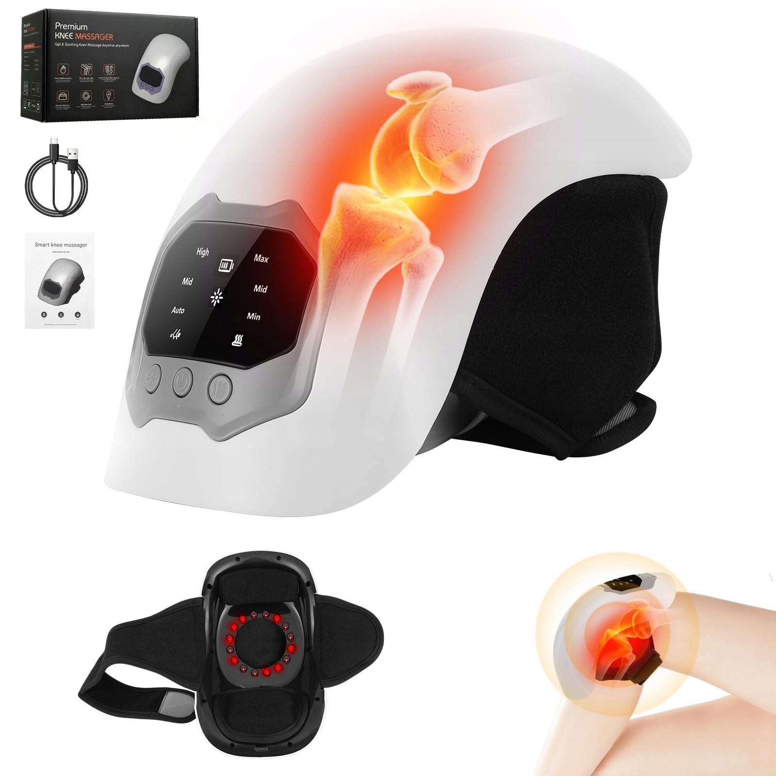 REHABILITATION MASSAGER ELBOW BRACE KNEE LASER HEATING MOTHER'S DAY