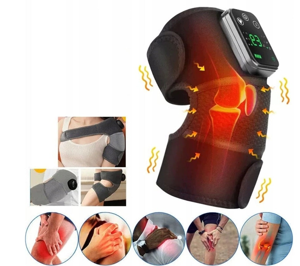 REHABILITATION MASSAGER KNEE WIRELESS 3 LEVELS OF HEATING GIFT Kind electrostimulator