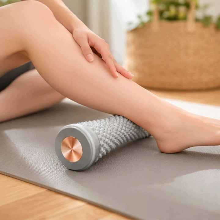 REHABILITATION ROLLER FOR ROLLER MASSAGE WITH PROJECTIONS WHEELS SELF-MASSAGE FEET