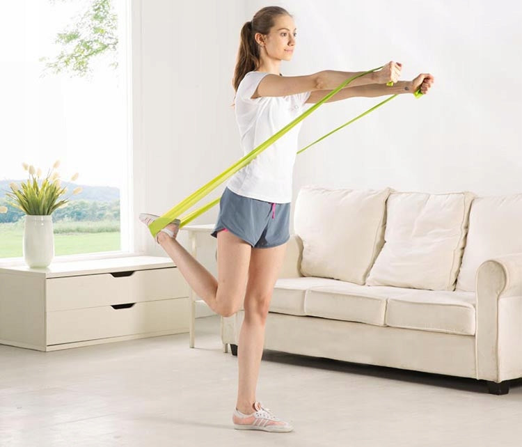 REHABILITATION RUBBER TAPE FOR FITNESS EXERCISES 1,5m Brand AS Aqua-Sport