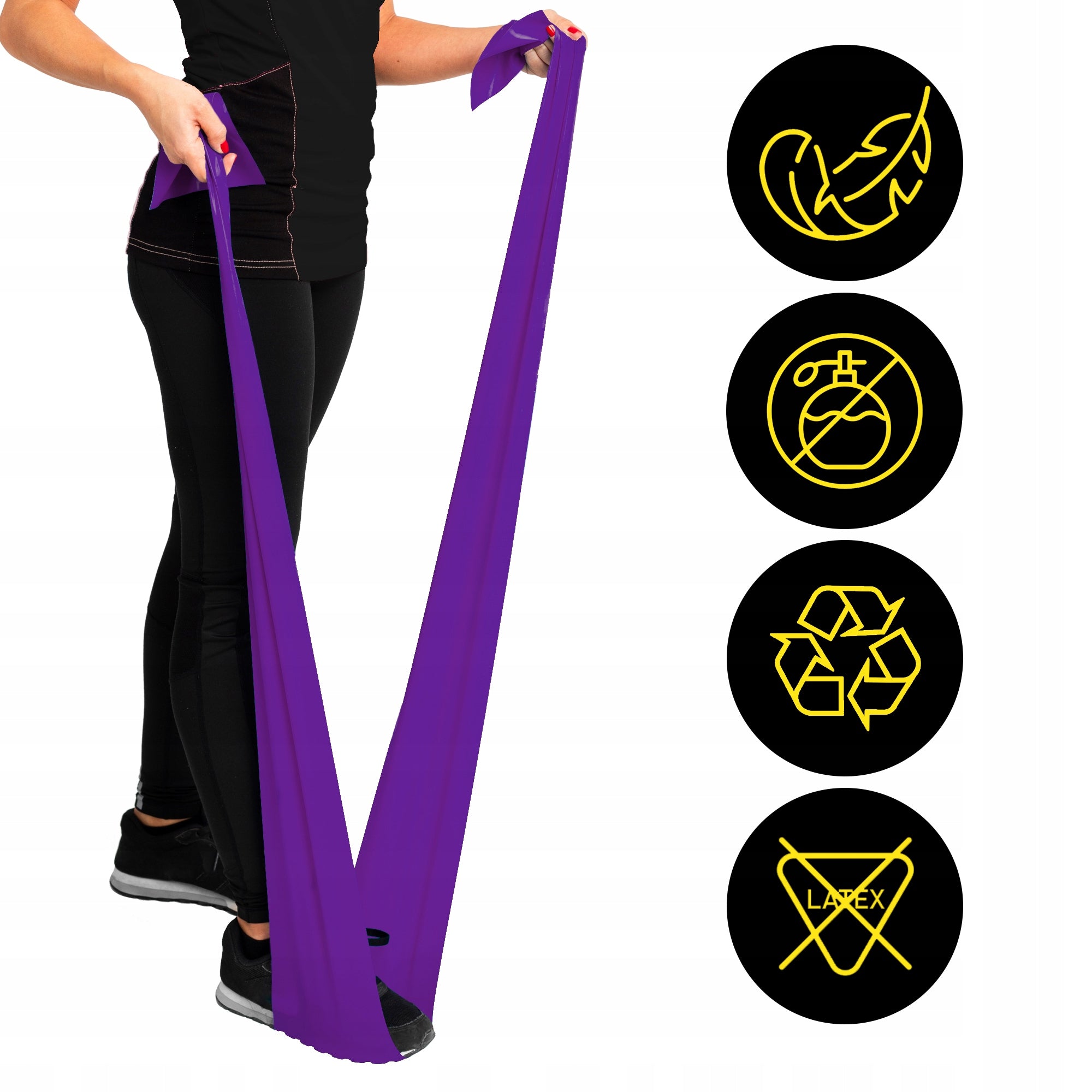 REHABILITATION TAPE CORNIX 4 kg RESISTANCE RUBBER FLAT BAND STRONG FOR Exercise Manufacturer code XR-0247