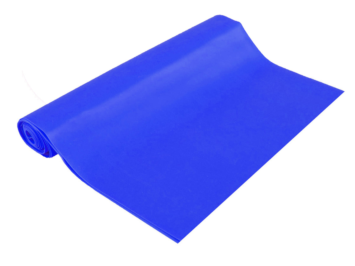 REHABILITATION TAPE RUBBER FOR REHABILITATION EXERCISES 15cmx1,5m blue