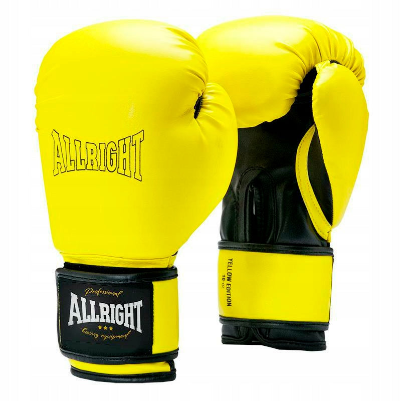 Boxhandschuhe Allright Limited Edition, gelb 