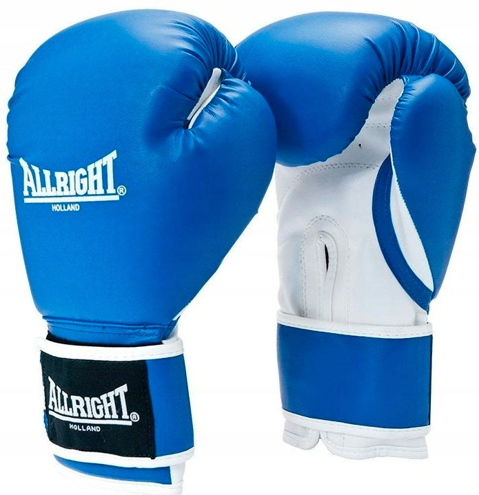 Bokso pirštinės Allright POWER GEL 14oz mėlynos