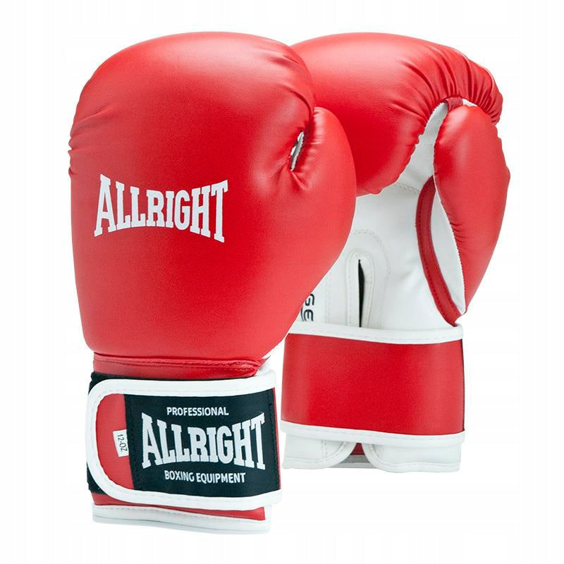 Boxhandschuhe Allright Power Gel, rot 