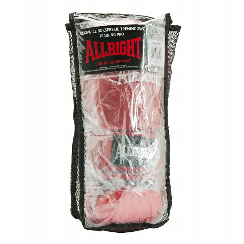 Bosko pirštinės Allright TRAINING PRO 4oz, raudonos