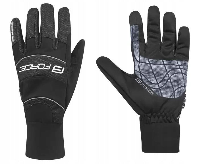 Handschuhe Force, schwarz 