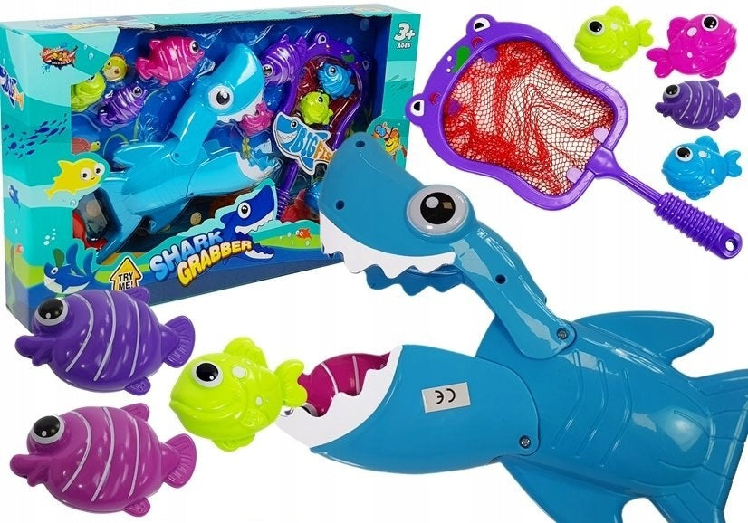 Badespielzeug Lean Toys Shark Grabber 