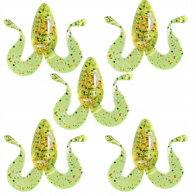 RELAX BANJO FROG FOR TROUT CHUB 4 CM - OPK 5 PCS S124