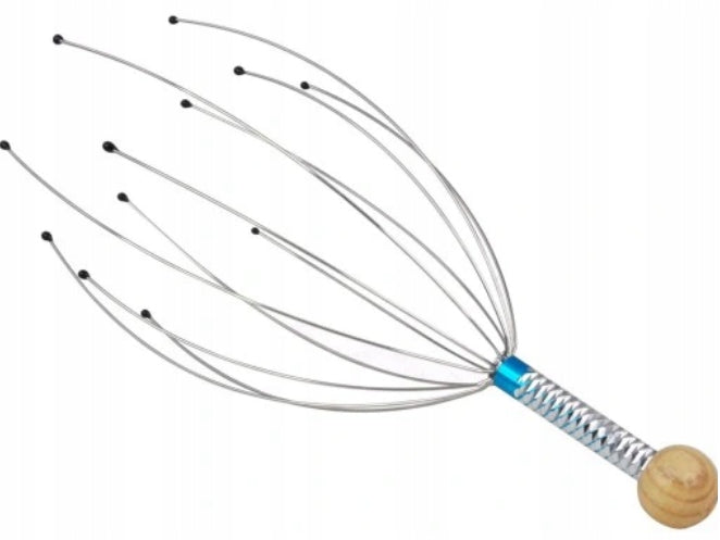 RELAXING HEAD MASSAGER SKIN SCRATCHER FINGERS REJUVENATING BRUSH Brand no brand