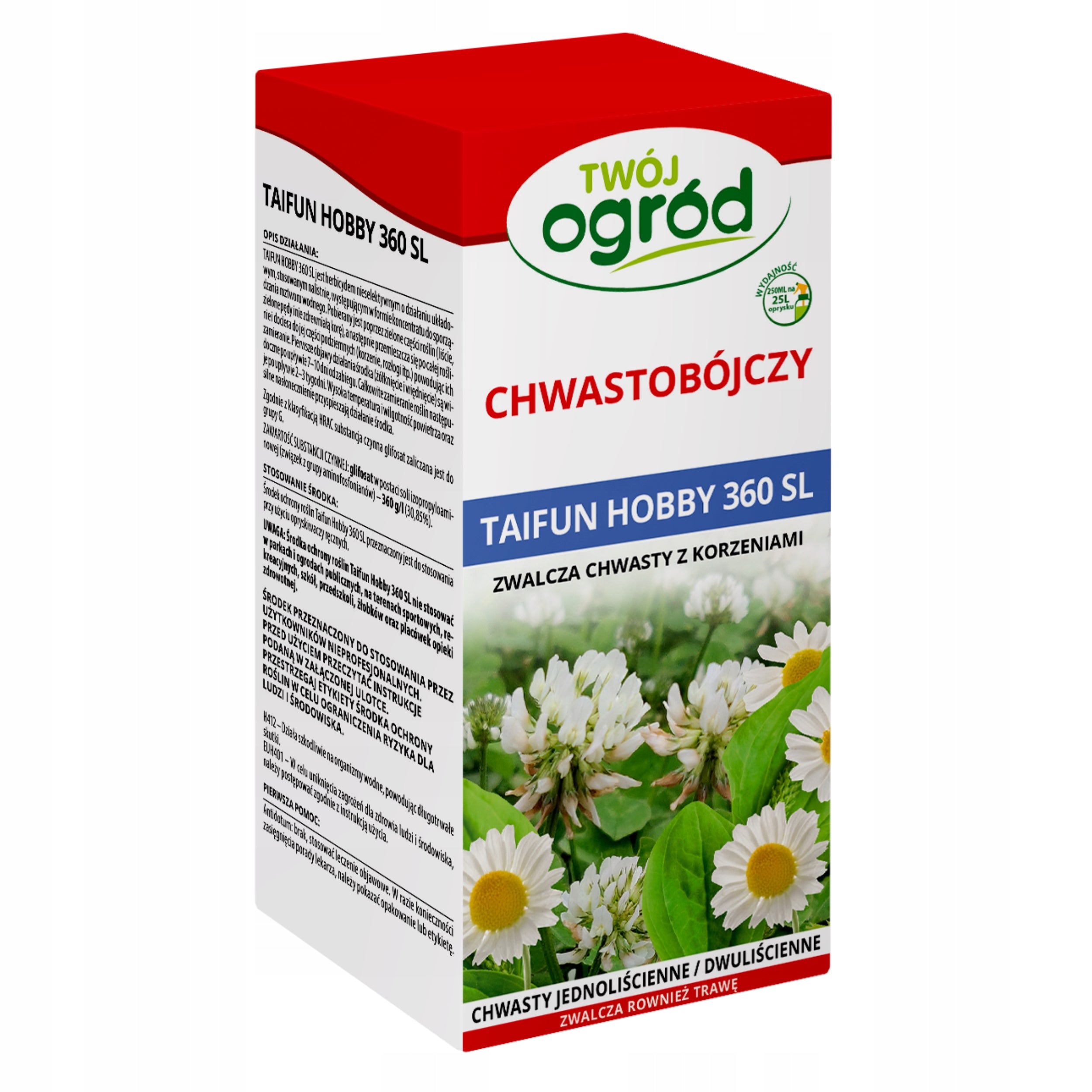 REMEDY FOR ALL WEED SPRAYING TAIFUN HOBBY 360 SL 250ML order Roundup Packaging status original