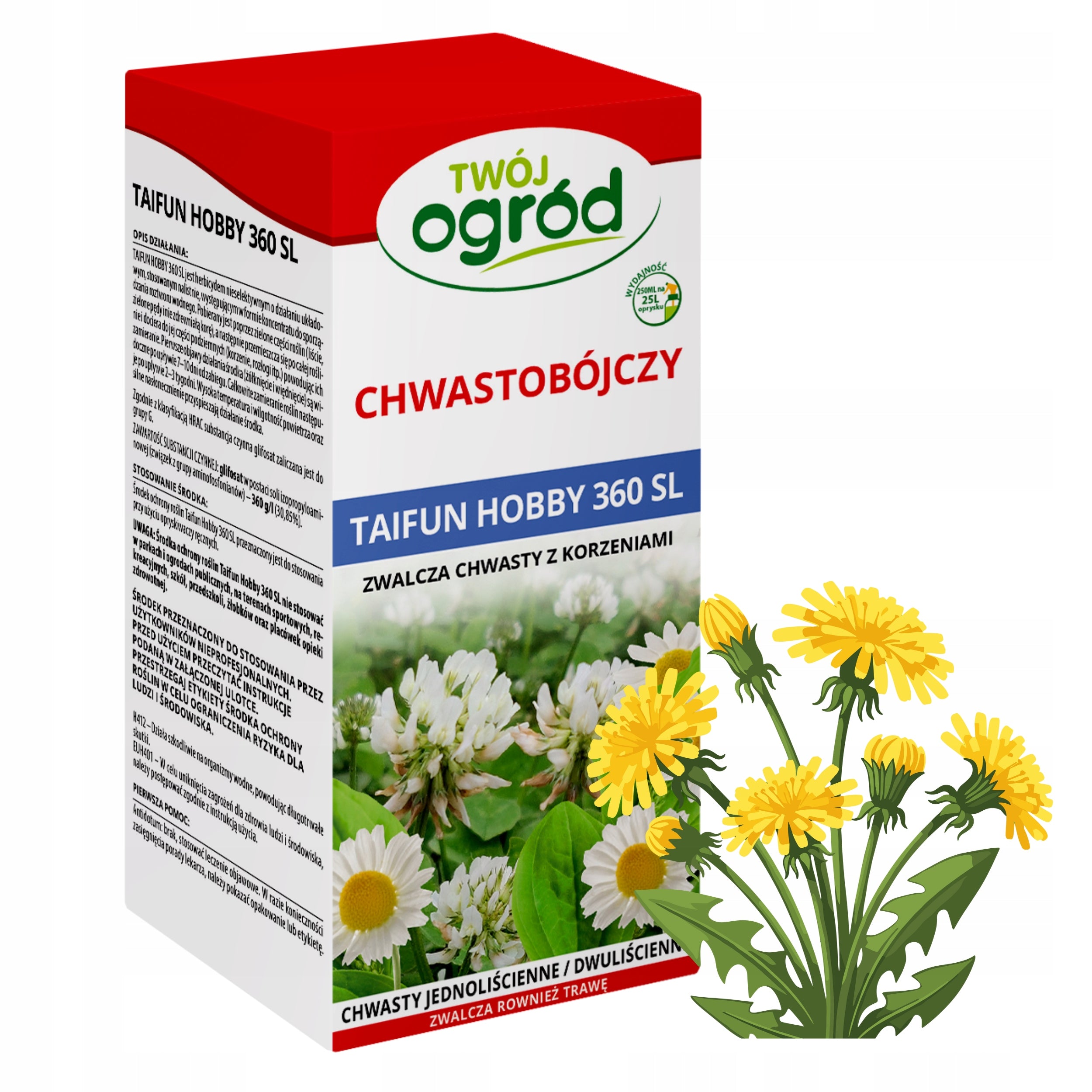 REMEDY FOR ALL WEED SPRAYING TAIFUN HOBBY 360 SL 250ML order Roundup