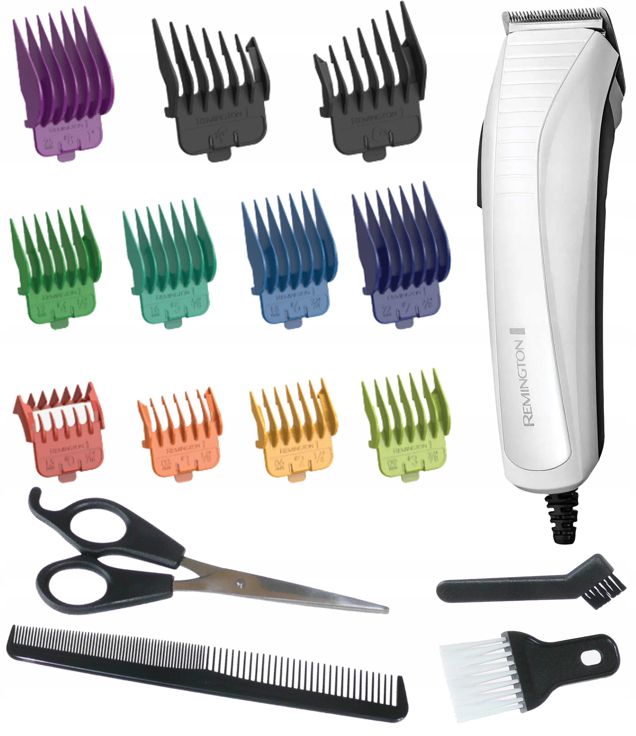 REMINGTON HAIR CLIPPER COLOURCUT HC5035 SET OF 16 ELEMENTS