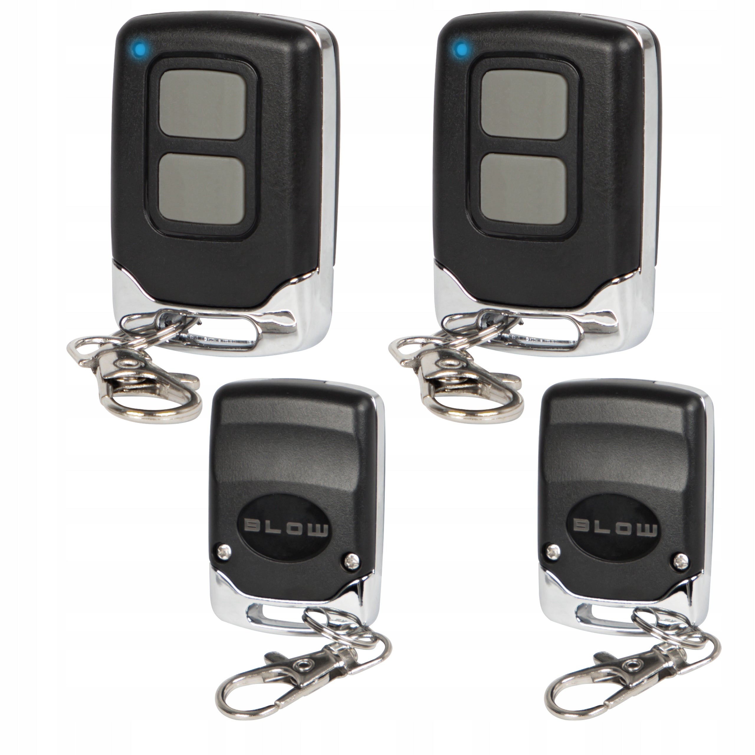 REMOTE CONTROL FOR GATE NICE SMILO UNIVERSAL 2CHANNELS 433MHZ STRONG SIGNAL REPLACEMENT