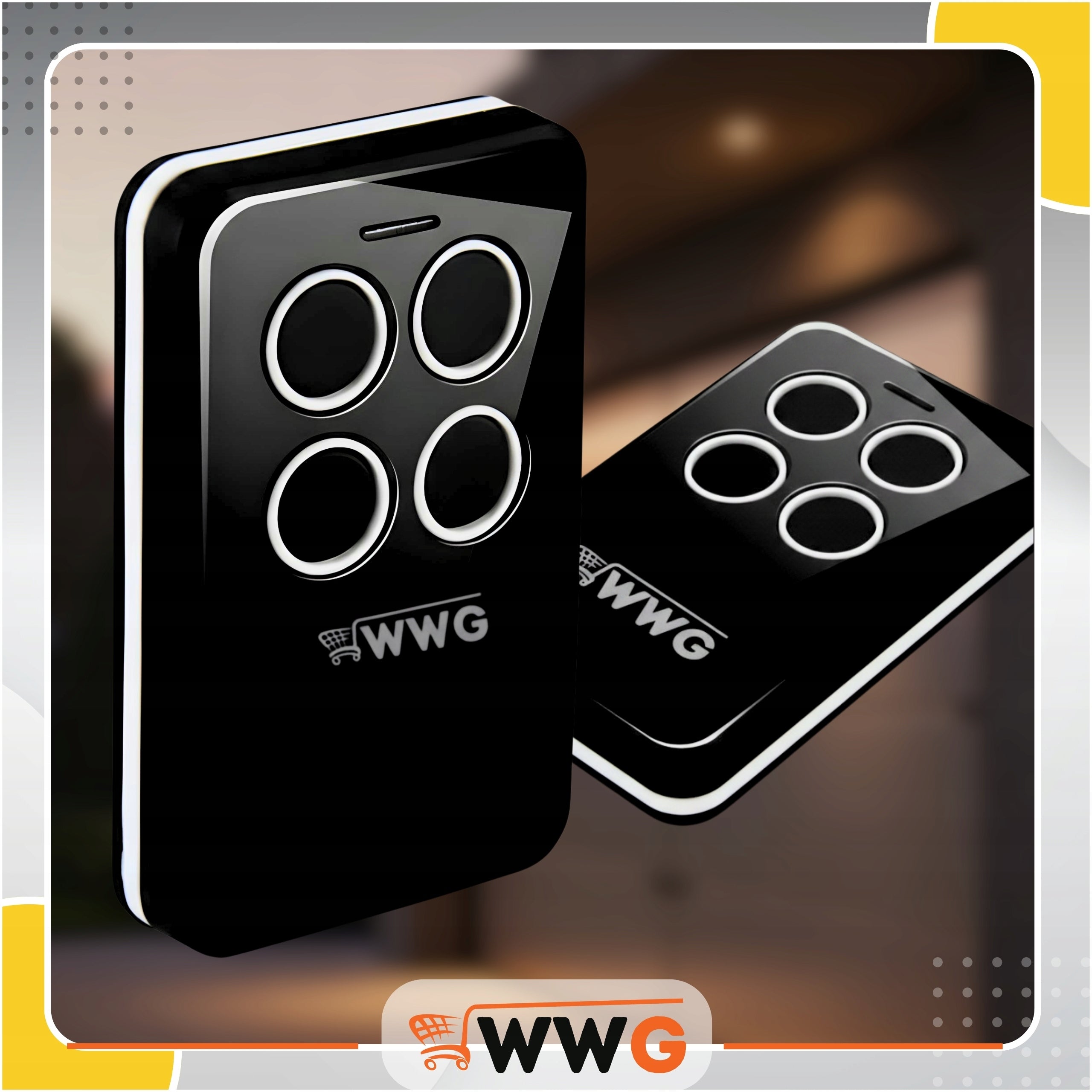 REMOTE CONTROL FOR SELF-COPYING GATE 240-930MHz VARIABLE CODE UNIVERSAL WINDOW ALARM Product weight with unit packaging 0.05 kg