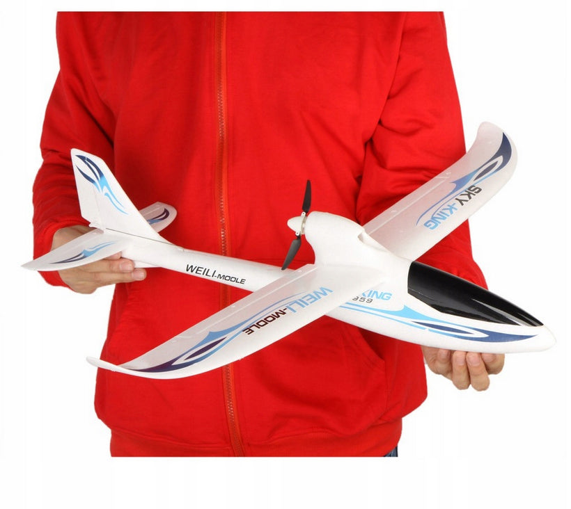 REMOTE CONTROLLED AIRCRAFT F959S SKY-KING MOTO GLIDER Kind flying