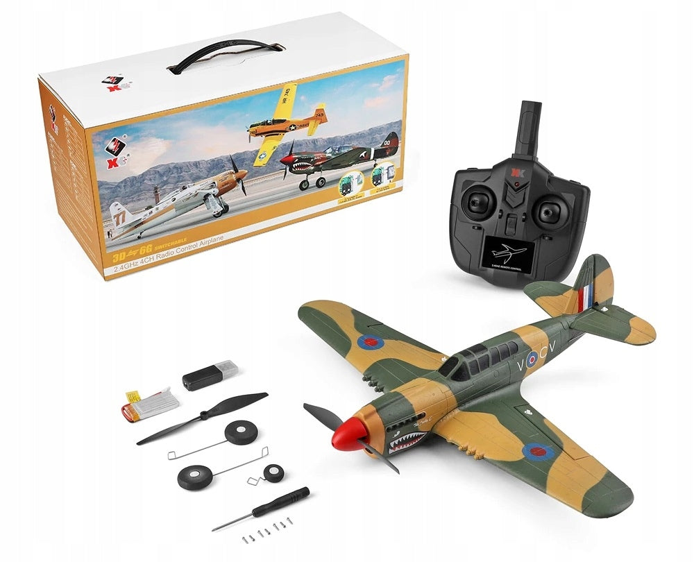 REMOTE CONTROLLED AIRCRAFT WL Toys flying green foam range 150 m Manufacturer code A220