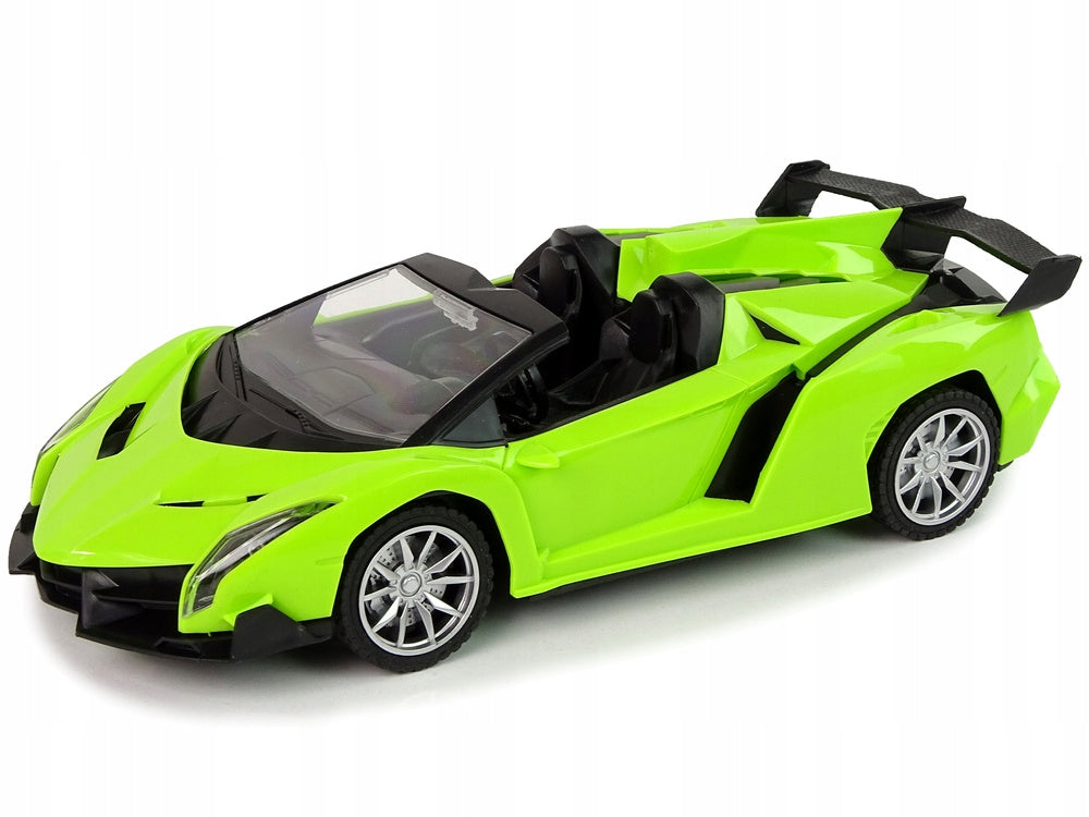 REMOTE CONTROLLED CAR 1:18 GREEN R/C