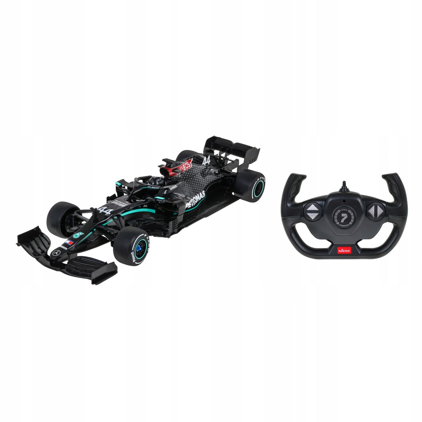 REMOTE CONTROLLED CAR AUTO RC PILOT LARGE MERCEDES AMG FORMULA 1 1:12 Brand Coil