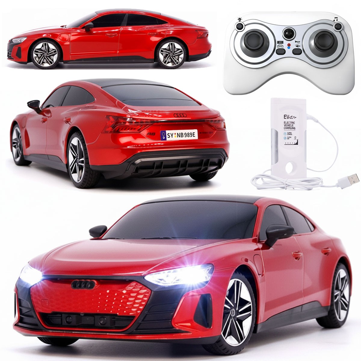 REMOTE CONTROLLED CAR Audi RS e-tron GT FOR REMOTE CONTROL MATRIX LED GIFT RD