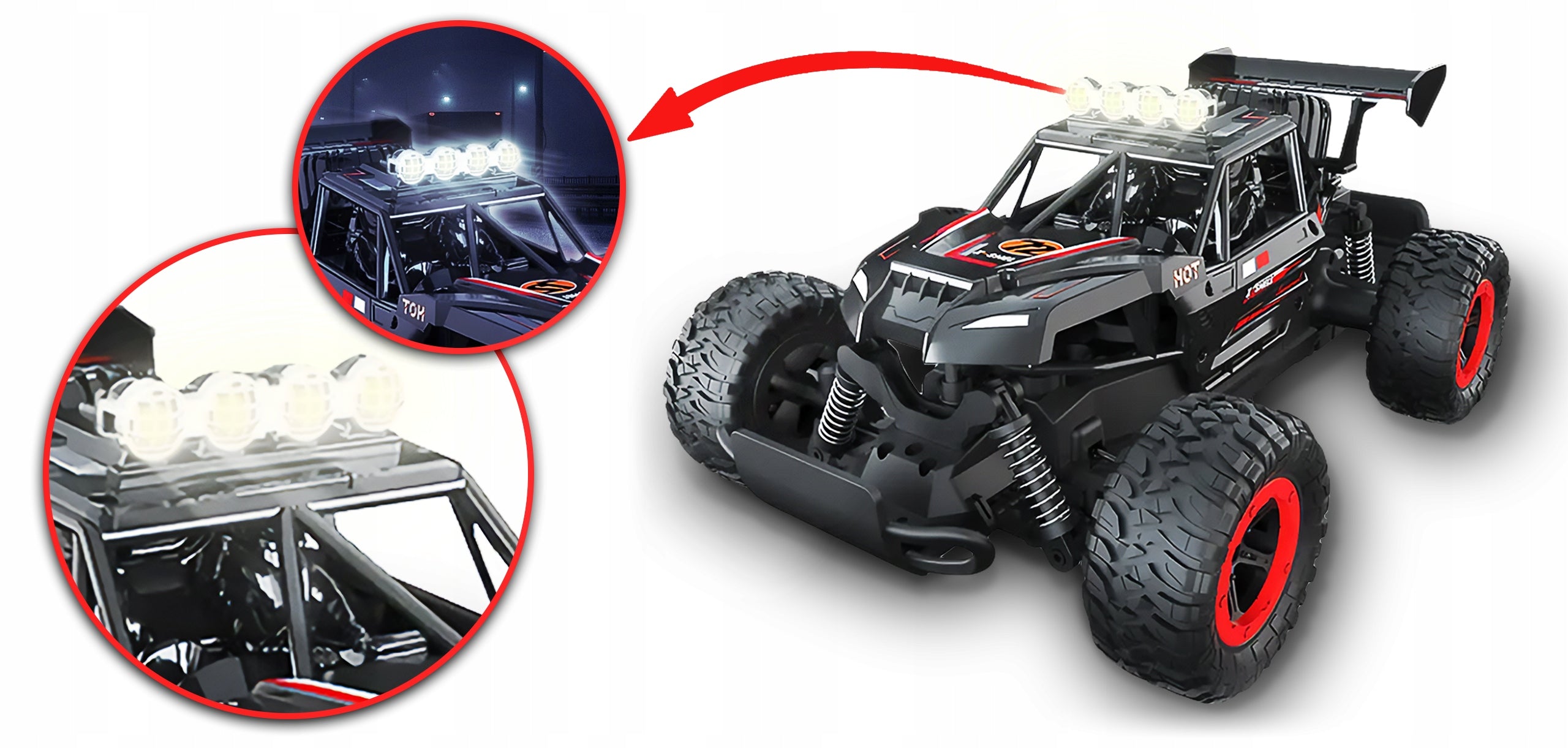 REMOTE CONTROLLED CAR BATTERY LARGE FOR REMOTE CONTROL FOR KIDS BLACK Packaging status original