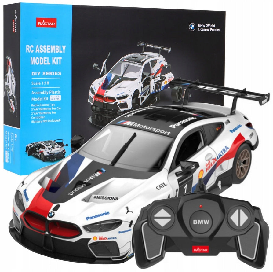 REMOTE CONTROLLED CAR BMW M8 GTE RASTAR for folding DIY AUTO RC PILOT Manufacturer code 5905280661857