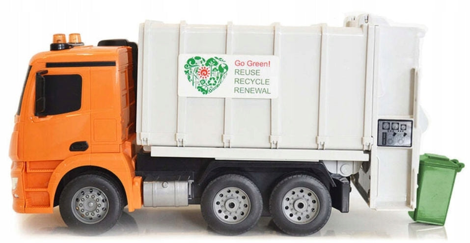 REMOTE CONTROLLED CAR MERCEDES GARBAGE TRUCK AUTO RC REMOTE CONTROL LED VEHICLE EAN (GTIN) 5902143678809