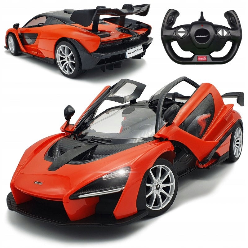 REMOTE CONTROLLED CAR McLaren Senna CAR FOR REMOTE CONTROL LEDS RUBBER WHEELS