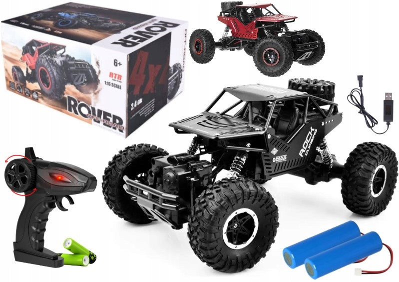 REMOTE CONTROLLED CAR ROCK CRAWLER AUTO 4x4rc Manufacturer code Sterowany samochód RC 4x4