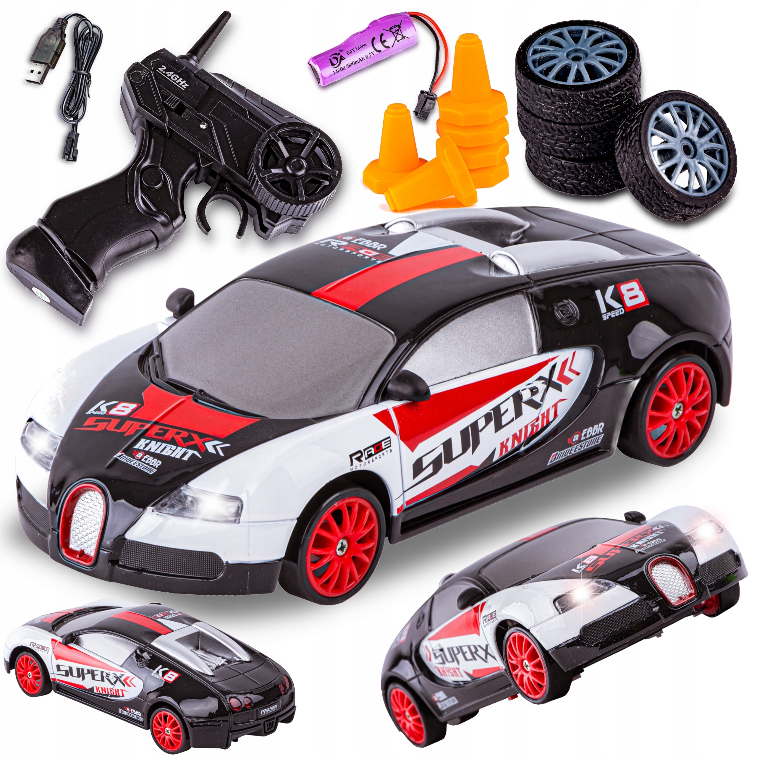 REMOTE CONTROLLED CAR for PILOT Auto for DRIFT Drifting 4x4 for GIFT