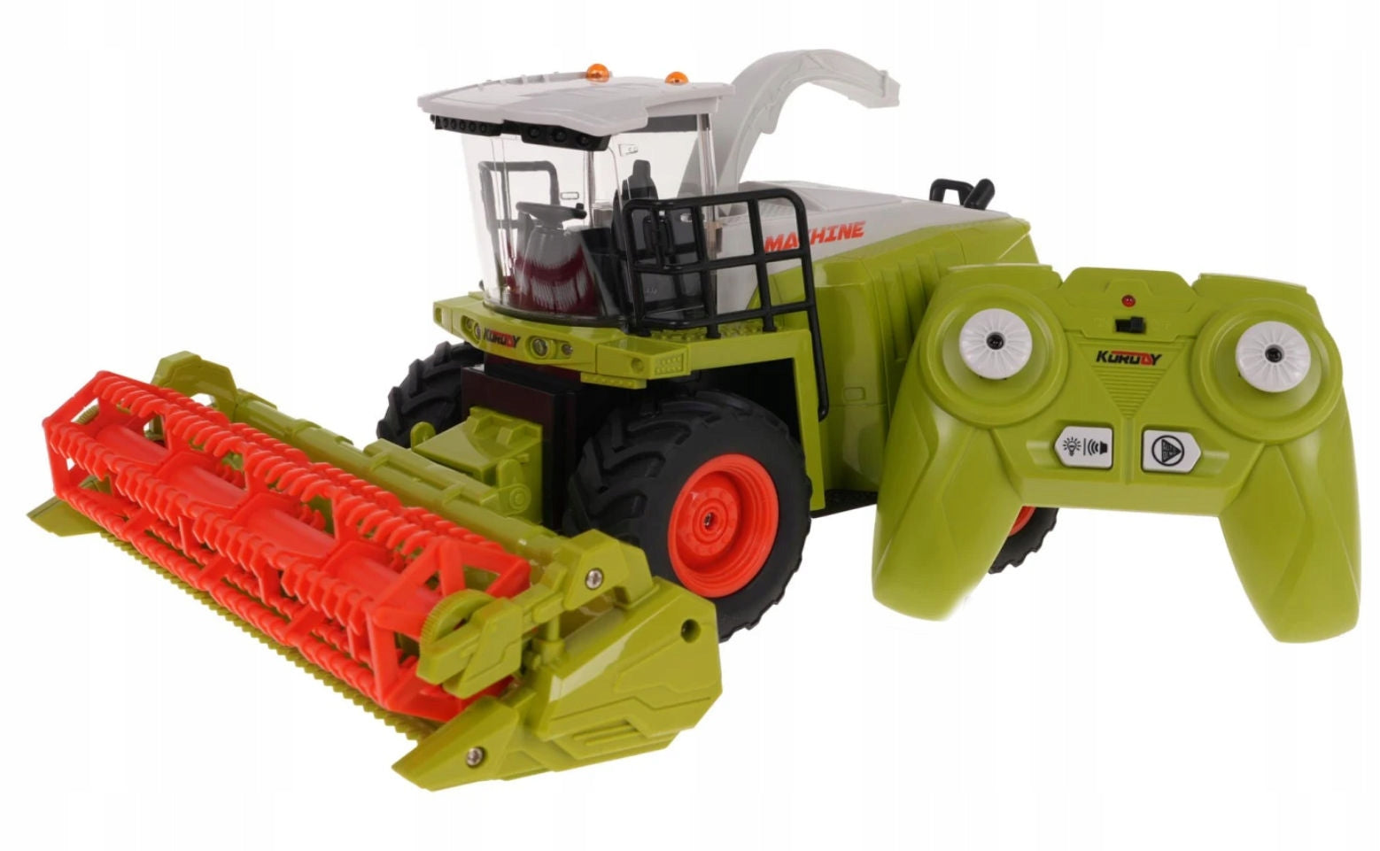 REMOTE CONTROLLED COMBINE HARVESTER RC TOY FOR REMOTE CONTROL LIGHT SOUND 1:24 COIL Manufacturer code C0720
