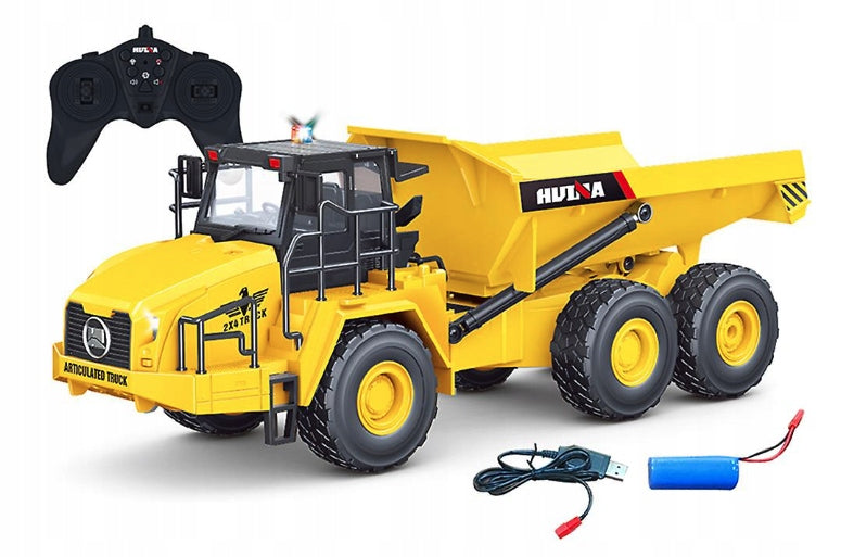 REMOTE CONTROLLED DUMP TRUCK TOY RC HUINA 1553
