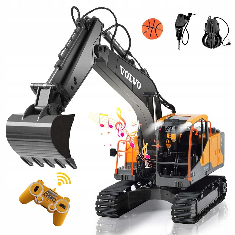 REMOTE CONTROLLED EXCAVATOR RC GRIPPER 3in1 VOLVO XL