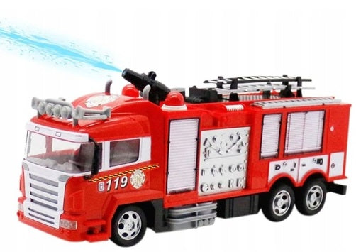 REMOTE CONTROLLED FIRE TRUCK FIRE BRIGADE CAR FOR RADIO PILOT R/C WATER Packaging status original