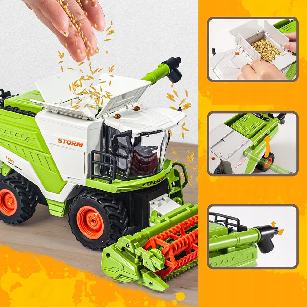 REMOTE CONTROLLED LED RC COMBINE HARVESTER FOR REMOTE CONTROL GIFT FOR KIDS Brand no brand