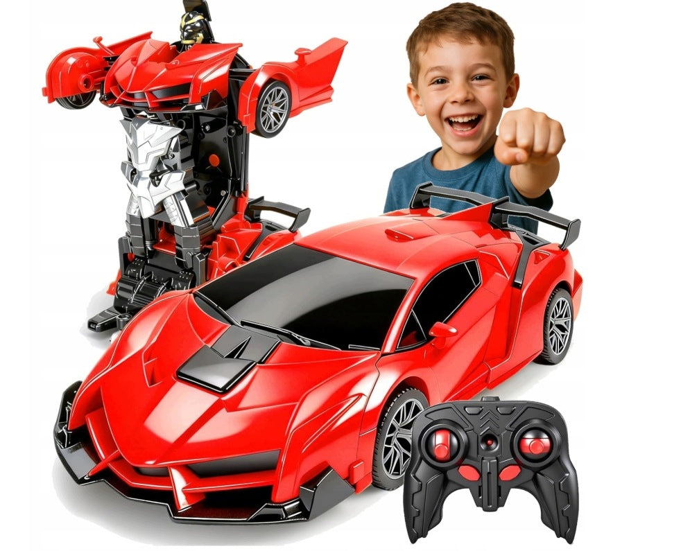 REMOTE CONTROLLED ROBOT CAR AUTOBOT 2in1 AUTO with PILOT transformation Packaging status original