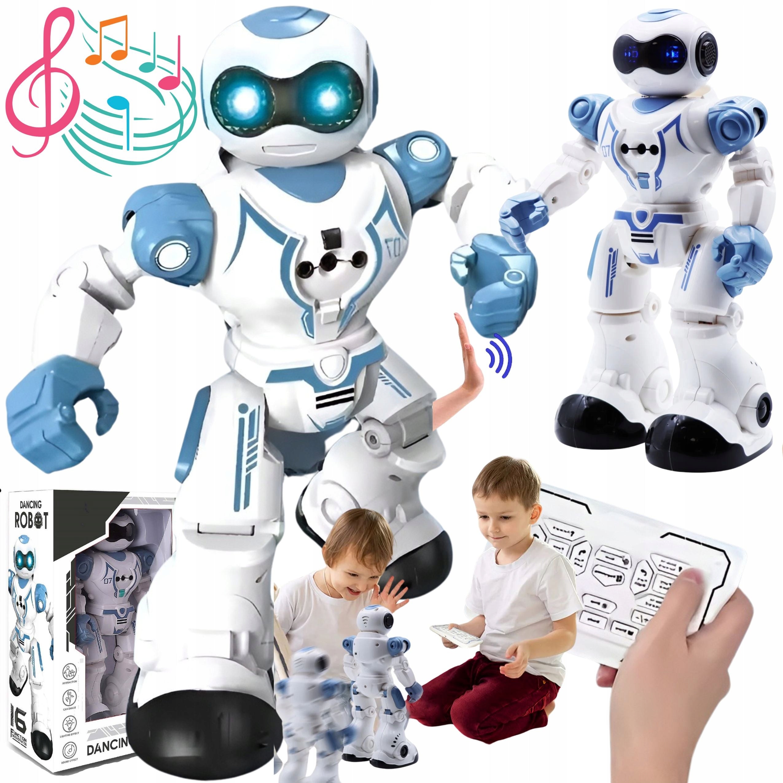 REMOTE CONTROLLED ROBOT INTELLIGENT FOR REMOTE CONTROL INTERACTIVE GESTURES RC 3L+