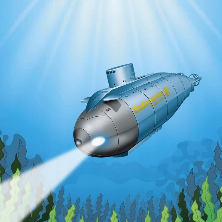 REMOTE CONTROLLED SUBMARINE FOR REMOTE CONTROL FOR BATHTUB WATER SHIP FOR KIDS Brand click4TOYS