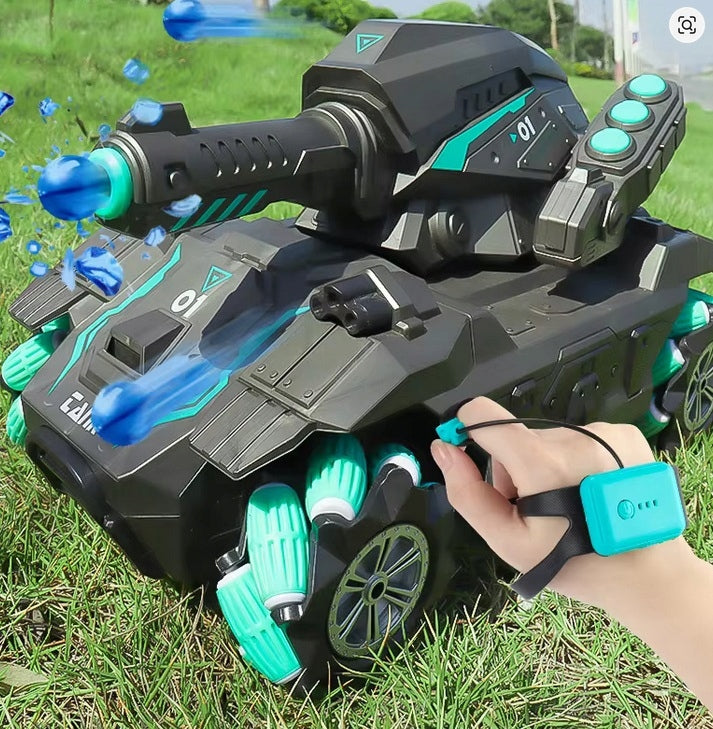 REMOTE CONTROLLED TANK RC Water Cannon Shoots Water for Children 6 years Brand no brand